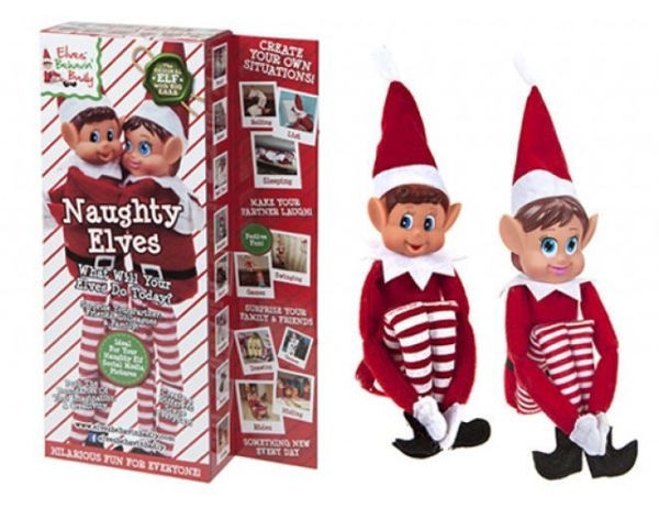 ELVES BEHAVIN´ BADLY Elfen - 2er Pack Elfen Weihnachtselfen 446069