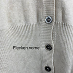 B-WARE FAINA DAMEN STRICKJACKE GR. XS/S FARBE CHAMPAGNER