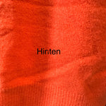 B-WARE IZIA DAMEN OFFENER STRICK CARDIGAN GR.M/L FARBE ORANGE