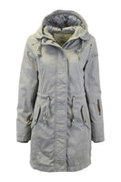Musterware/Einzelstück DAMEN DREIMASTER VINTAGE PARKA GR.S FARBE HELLGRAU