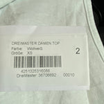 B-WARE DREIMASTER DAMEN TOP Gr. XS Farbe Wollweiss