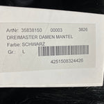 B-WARE DREIMASTER DAMEN MANTEL Gr. L Farbe Schwarz