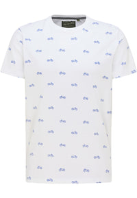 B-WARE PETROL INDUSTRIES HERREN T-SHIRT GR.L FARBE BRIGHT WHITE