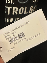 B-WARE PETROL INDUSTRIES HERREN SWEATSHIRT GR.XL FARBE BLACK