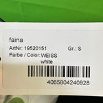 B-WARE FAINA DAMEN BLUSE  Gr. S Farbe Weiss