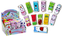 Plüsch Flutschie  -Maße: ca 13,5 x 6 cm -  sortiert