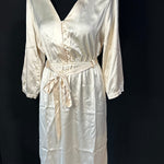 B-WARE DREIMASTER KLASSIK DAMEN SOMMERKLEID GR.M FARBE CHAMPAGNER