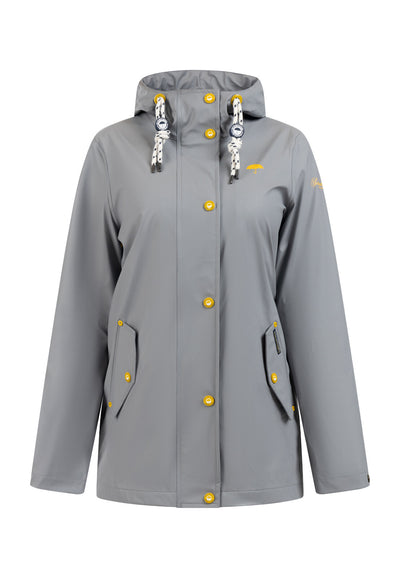 B-WARE SCHMUDDELWEDDA DAMEN ANORAK Gr. XS Farbe Grau-271
