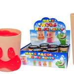 2x Schleim Gesichter auf Dose /  sortiert