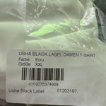 B-WARE USHA BLACK LABEL DAMEN T-SHIRT Gr. XXL Farbe ECRU