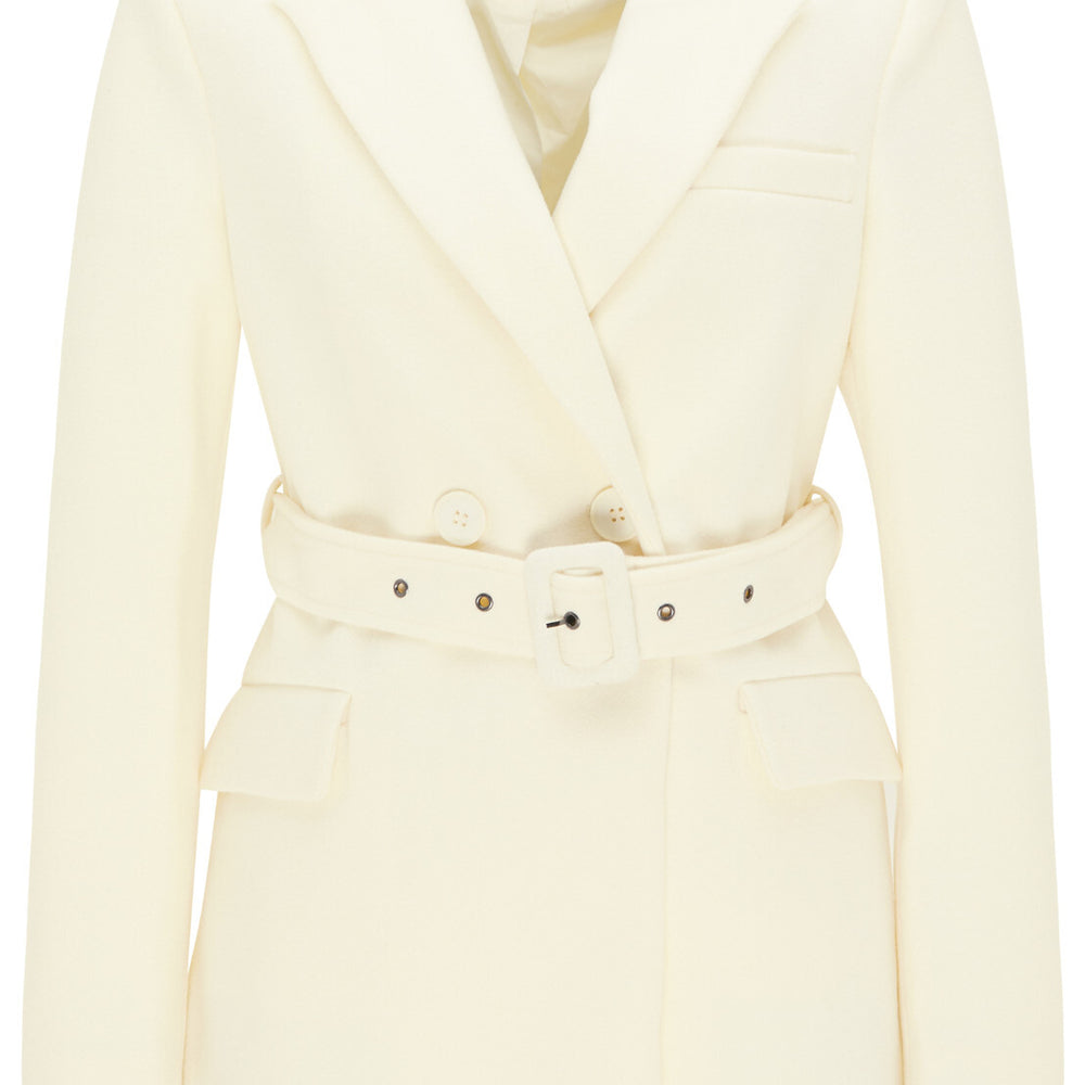 B-WARE FAINA DAMEN BLAZERMANTEL Gr. M Farbe Wollweiss