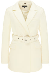 B-WARE FAINA DAMEN BLAZERMANTEL Gr. M Farbe Wollweiss