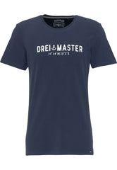 B-WARE DREIMASTER VINTAGE HERREN T-SHIRT Gr.M Farbe Marine