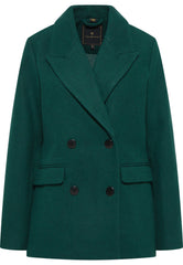 B-WARE DREIMASTER KLASSIK DAMEN ÜBERGANGSJACKE Gr.S Farbe Royalgrün