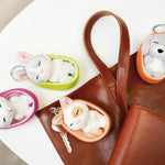 NICI GREEN Schlüsselanhänger Sleeping Pets Karamell gepunkteter Hase