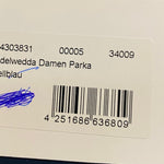 B-WARE SCHMUDDELWEDDA DAMEN PARKA Gr.S Farbe Hellblau