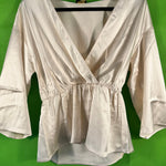 B-WARE DREIMASTER KLASSIK DAMEN TUNIKA Gr. S Farbe Champagner