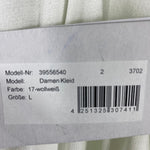 B-WARE DREIMASTER DAMEN KLEID Gr. L Farbe Wollweiss