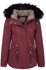 B-WARE DREIMASTER DAMEN ANORAK Gr XL Farbe Bordeaux