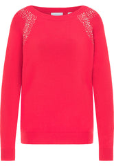 B-WARE USHA BLUE LABEL DAMEN SWEATSHIRT Gr.XS/S Farbe ROT