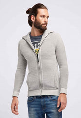 B-WARE PETROL INDUSTRIES HERREN PULLOVER GR.XXL FARBE SMOKEY CLOUD