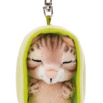 NICI GREEN Schlüsselanhänger Sleeping Pets Karamell gepunkteter Hase