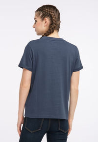 B-WARE MYMO DAMEN T-SHIRT GR.L FARBE MARINE
