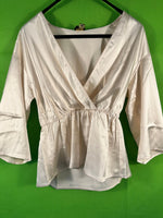 B-WARE DREIMASTER KLASSIK DAMEN TUNIKA Gr. S Farbe Champagner