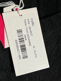 B-WARE MYMO DAMEN STRICKPULLOVER GR.XL/XXL FARBE SCHWARZ