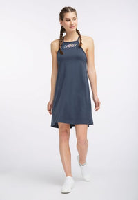 B-WARE MYMO DAMEN KLEID GR.L FARBE MARINE