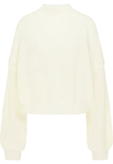 B-WARE MYMO DAMEN SWEATSHIRT Gr. XS/S Farbe Wollweiss