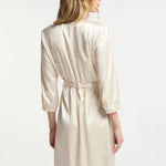 B-WARE DREIMASTER KLASSIK DAMEN SOMMERKLEID GR.M FARBE CHAMPAGNER