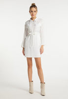 B-WARE DREIMASTER VINTAGE DAMEN KLEID GR.L FARBE WEISS