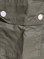 B-WARE DreiMaster Maritim Herren Anorak Gr. S Farbe Dunkeloliv