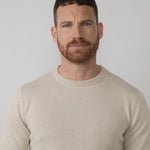 B-WARE PETROL INDUSTRIES HERREN PULLOVER Gr.S FARBE ANTIQUE WHITE MELEE