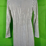 B-WARE MYMO AT NIGHT DAMEN KLEID Gr. M Farbe Weiss