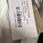 B-WARE DREIMASTER VINTAGE DAMEN BLUSE Gr.XL Farbe Wollweiss