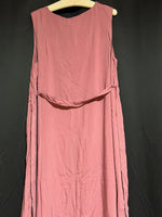 B-WARE usha Damen Maxikleid Gr. XL Farbe Dunkelrosa
