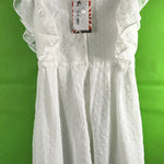 B-WARE MYMO ROCKS DAMEN SOMMERKLEID Gr. XS Farbe Weiss