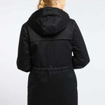 B-WARE USHA BLUE DAMEN PARKA GR.S FARBE SCHWARZ