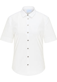 B-WARE USHA BLUE LABEL DAMEN BLUSE Gr. XL Farbe Weiss