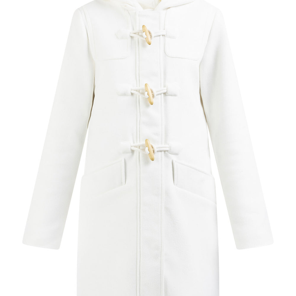 B-WARE DREIMASTER KLASSIK DAMEN MANTEL Gr. XXL Farbe Wollweiss