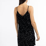 B-WARE FAINA DAMEN KLEID GR.L FARBE SCHWARZ