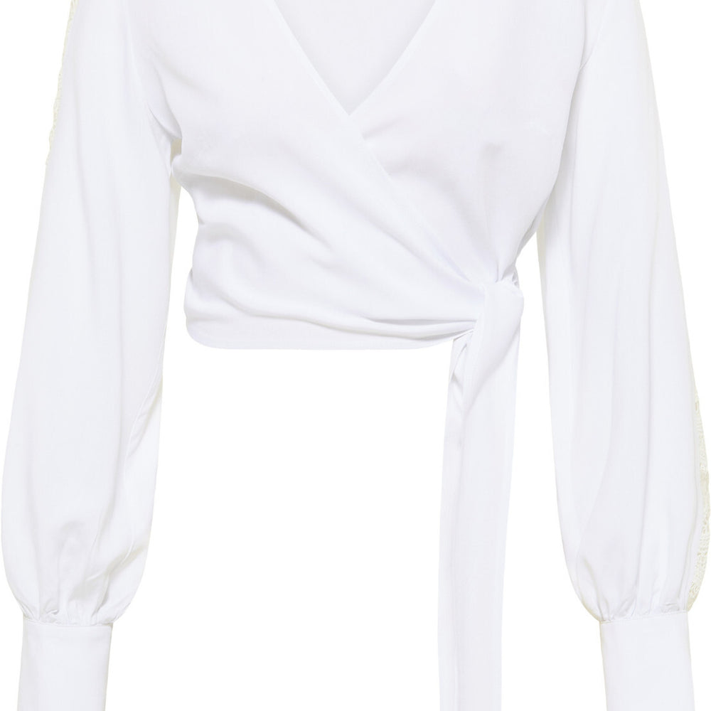 B-WARE FAINA DAMEN TOP Gr. M Farbe Weiss