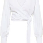 B-WARE FAINA DAMEN TOP Gr. M Farbe Weiss