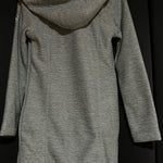 B-WARE Schmuddelwedda Damen Strickfleece-Dufflecoat Gr. XS Farbe Rauchmint Melan