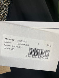 B-WARE DREIMASTER DAMEN KLEID Gr.XS Farbe Schwarz
