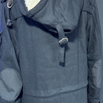 B-WARE DREIMASTER HERREN MANTEL GR.M FARBE SCHWARZ