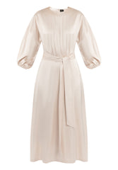 B-WARE DREIMASTER KLASSIK DAMEN KLEID Gr. S Farbe Beigerosa