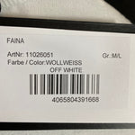 B-WARE FAINA DAMEN PULLOVER Gr. M/L Farbe WOLLWEISS